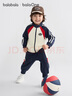 巴拉巴拉balaone兒童套裝男童女童寶寶長(cháng)袖2025秋學(xué)院風(fēng)舒適208325104204 曬單實(shí)拍圖