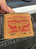 Levi's李維斯25年秋冬新款男士美式復古靜奢風(fēng)565寬松直筒牛仔褲 深靛藍 36 (32) 曬單實(shí)拍圖