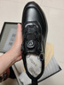 金利來(lái)（Goldlion）男鞋25新款時(shí)尚百搭舒適緩震板鞋商務(wù)休閑鞋G559510353AAB黑色42 曬單實(shí)拍圖