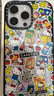 CASETIFY Hello Kitty x CASETiFY 聯(lián)名集市手機殼適用于iPhone15ProMax 三麗鷗聯(lián)名手機殼 蘋(píng)果 透明黑框 iPhone 15 Pro Max 曬單實(shí)拍圖