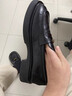 藍晨語(yǔ)依（LANCHENYUYI）英倫風(fēng)厚底JK小皮鞋女2025春秋新款百搭真皮樂(lè )福鞋一腳蹬軟底單鞋 黑色 38 (240mm) 曬單實(shí)拍圖