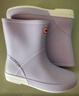 回力雨鞋女時(shí)尚成人女士中筒雨靴防水鞋輕便防滑膠鞋HXLO13 紫色 38 曬單實(shí)拍圖