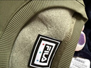 斐樂(lè )（FILA）官方男子加絨保暖衛衣秋冬季時(shí)尚休閑簡(jiǎn)約圓領(lǐng)套頭衫長(cháng)袖上衣男裝 【加絨】軍旅綠-KK L 曬單實(shí)拍圖