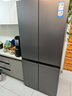 海爾（Haier）高端零嵌入底部散熱全空間保鮮EPP超凈系統干濕分儲三檔變溫一級雙變頻大容量家用電冰箱505玻璃款 506L+全空間保鮮+EPP超凈+零嵌入+寬幅變溫 曬單實(shí)拍圖