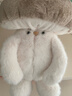 SUNNYMORE 原創(chuàng  )蘑菇毛絨玩具 可愛(ài)好抱睡公仔玩偶 治愈新年禮物 棉花糖 棉花糖L毛絨玩偶 曬單實(shí)拍圖