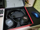 極度未知（HYPERX）Cloud Flight 2 PC颶風(fēng)炫彩版無(wú)線(xiàn)RGB游戲耳機（幻影黑）頭戴式游戲耳機超長(cháng)續航 適配三角洲行動(dòng) 曬單實(shí)拍圖