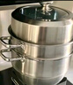 美廚（maxcook）蒸鍋 304不銹鋼30CM三層蒸鍋 加厚復底湯鍋 燃氣電磁爐通用 曬單實(shí)拍圖
