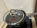 康巴赫炒鍋真鈦不粘鍋無(wú)涂層抗菌炒菜鍋0涂層316L不銹鋼電磁爐燃氣通用 曬單實(shí)拍圖