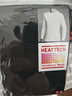 優(yōu)衣庫男裝HEATTECH EXTRA WARM棉混紡圓領(lǐng)T恤/9分袖保暖衣469980 471521/08深灰色 XL 曬單實(shí)拍圖