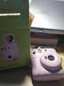 富士（FUJIFILM）instax mini12一次成像相機 立拍立得一次成像相機拍立得相機 Mini12 淺櫻粉（送女友首選） 標配（無(wú)相紙） 曬單實(shí)拍圖