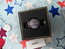 HUAWEI WATCH 5 42mm基礎款深錆色不銹鋼表殼幻月黑氟橡膠表帶首創(chuàng  )X-TAP智感窗eSIM通信手表華為智能手表 曬單實(shí)拍圖