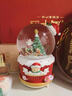 聚莜家圣誕節禮物兒童圣誕老人水晶球擺件送女友女孩生日飄雪八音盒玩具 圣誕樹(shù)老人【飄雪+音樂(lè )+燈光】 曬單實(shí)拍圖