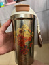 特美刻（TOMIC）雙層純鈦保溫杯朱炳仁銅聯(lián)名茶水分離泡茶杯水杯團購定制伴手禮 曬單實(shí)拍圖