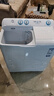 海爾（Haier）雙桶洗衣機半自動(dòng) 家用大件洗 12公斤大容量 一級能效省水電 以舊換新 雙缸 原廠(chǎng)品質(zhì)XPB120-81D2 曬單實(shí)拍圖