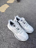 安踏AT957丨復古跑步鞋女鞋山系秋季透氣運動(dòng)鞋厚底增高休閑百搭女鞋 象牙白/芯片灰-51 37.5 （女6.5） 曬單實(shí)拍圖