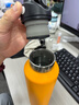 銳虎大容量保溫杯男款學(xué)生戶(hù)外運動(dòng)水杯男士騎行水壺高顏值無(wú)螺紋杯子 【316L內膽】向日葵黃950ml 曬單實(shí)拍圖