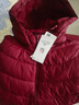 雪中飛90鴨絨輕薄款羽絨服女士可脫卸帽中老年媽媽裝秋冬保暖外套170 曬單實(shí)拍圖