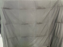羽絨被專(zhuān)用被殼內膽半成品自充絨羽絨被殼高密防鉆絨鉆毛被芯面料 灰色[雙層防絨 400T膽布] 180cm*200cm 曬單實(shí)拍圖
