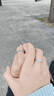 中國黃金蒹葭白露情侶戒指一對求婚純銀對戒結婚紀念日禮物送老婆生日 蒹葭白露情侶戒指【京速達】 曬單實(shí)拍圖
