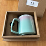 叁旬印象泡茶馬克杯創(chuàng)意漸變陶瓷帶蓋茶水分離辦公室情侶杯子過濾水杯 印象馬克杯(漸變款)_水碧綠 曬單實(shí)拍圖