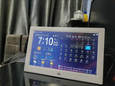 oein智能wifi電子萬(wàn)年歷時(shí)鐘機掛墻鬧鐘天氣預報桌面新款擺件日歷臺式 白色 7寸（不顯示萬(wàn)年歷忌諱） 曬單實(shí)拍圖