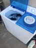 雙鹿洗衣機半自動(dòng)家用大容量雙桶雙缸波輪式洗脫一體機  家用商用租房家庭理發(fā)店酒店洗車(chē)行 23公斤【洗15+脫8】 純銅電機+藍光潔凈 雙缸 曬單實(shí)拍圖