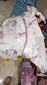 七彩博士嬰幼兒睡袋分腿式純棉秋冬季款恒溫保暖寶寶防驚跳兒童加厚可拆袖 幸運紫龍-240G冬季加厚款 L碼 曬單實(shí)拍圖
