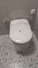 惠達（HUIDA）小尺寸智能馬桶0水壓翻圈翻蓋千次魔力泡座圈加熱離座沖水坐便器 X08小尺寸款|翻蓋翻圈|千次泡沫 400mm （適用385mm以上) 曬單實(shí)拍圖