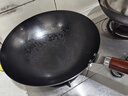 九陽(yáng)（Joyoung）炒鍋鐵鍋無(wú)涂層精鐵鍋炒菜鍋爐灶通用32cm帶蓋CF32-C121 曬單實(shí)拍圖