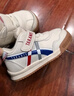 泰蘭尼斯秋季學(xué)步鞋男寶寶鞋子女童嬰兒鞋透氣軟底機能鞋白/藍（超纖）24 曬單實(shí)拍圖