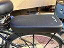 迪路仕（DEROACE）自行車(chē)后坐墊載人山地車(chē)貨架后座墊電動(dòng)車(chē)兒童座椅騎行裝備帶人 單獨后坐墊魔術(shù)扣款【防水 5cm加厚】 曬單實(shí)拍圖