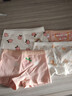 北極絨4條裝兒童內(nèi)褲女童發(fā)育期純棉女孩學(xué)生10A抑菌平角短褲寶寶中大童 曬單實(shí)拍圖