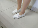 禮莎護士鞋女工作不累腳軟底氣墊防滑夏季涼鞋醫護專(zhuān)用舒適小白單鞋子 護士鞋【粉色小花款】防磨氣墊 37 碼 曬單實(shí)拍圖