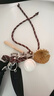 匠心手工坊包包掛件miu系背包掛飾diy鑰匙扣情侶編織掛繩 棕色繩+棒球掛件  曬單實(shí)拍圖