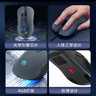 惠普（HP）游戲鼠標 學(xué)習辦公電競宏編程游戲人體工學(xué)靜音輕量化有線(xiàn)鼠標 USB接口 臺式機筆記本電腦通用 【非靜音】霧灰-七彩光 曬單實(shí)拍圖