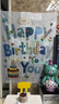 仕彩生日背景畫(huà)布套裝拍照道具男女童生日派對裝飾周歲儀式感場(chǎng)景布置 曬單實(shí)拍圖