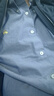 布克兄弟（BrooksBrothers）男士春夏牛津紡紐扣領(lǐng)logo休閑襯衫 4003-深牛仔藍 M 曬單實(shí)拍圖