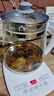 九陽(yáng)（Joyoung）養生壺迷你玻璃花茶壺煮茶器 12大功能11檔溫度 0膠水恒溫電熱燒水壺1.5L 1506BQ 曬單實(shí)拍圖