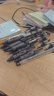 晨光（M&G）文具GP1008按動(dòng)中性筆學(xué)生0.5黑筆簽字筆商務(wù)子彈頭考試專(zhuān)用水筆高顏值辦公用品12支/盒 曬單實(shí)拍圖
