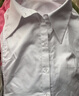 路施南假領(lǐng)子女款秋冬內搭大尖領(lǐng)白色純棉打底百搭假襯衫領(lǐng)女假衣領(lǐng)新款 白色 L1607 M 曬單實(shí)拍圖