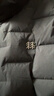KOLON SPORT可隆羽絨衣防潑水防風(fēng)透濕男士立領(lǐng)拼接輕量鵝絨夾克 曬單實(shí)拍圖
