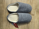奧康（Aokang）棉拖鞋女秋冬季室內居家靜音防滑日式軟底無(wú)聲抗菌防臭地板拖男 曬單實(shí)拍圖
