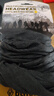 黑冰（BLACKICE）多功能美利奴羊毛頭巾戶(hù)外騎行面罩 登山徒步保暖羊毛脖套 灰色 曬單實(shí)拍圖