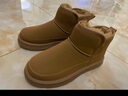 Saprede東北雪地靴男鞋冬季新款加絨加厚棉鞋戶(hù)防水防滑抗凍保暖棉靴子男 卡其 42 曬單實(shí)拍圖