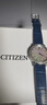 西鐵城（CITIZEN）手表女日韓表光動(dòng)能貝母表盤(pán)皮帶商務(wù)時(shí)尚送圣誕禮物EX1480-15D 曬單實(shí)拍圖