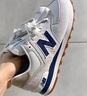 NEW BALANCE休閑鞋男鞋女鞋復古舒適透氣百搭輕便運動(dòng)鞋574系列ML574LGI 41.5 曬單實(shí)拍圖