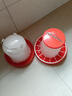 巖夢(mèng)喂雞神器自動(dòng)喂食器雞用自動(dòng)飲水器小雞鴨鵝喝水飲水壺喂雞食槽 20斤水壺+16斤料筒（特厚組合） 曬單實(shí)拍圖