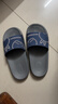 朦朦兔流氓兔拖鞋男夏季外穿厚底防滑居家浴室EVA不臭腳踩屎感涼拖鞋女 藏青色 40-41 適合39-40腳穿 曬單實(shí)拍圖