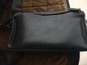 鱷魚(yú)恤男包頭層牛皮郵差包潮流復古橫款斜挎包包生日禮物送男友1363 曬單實(shí)拍圖