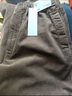 優(yōu)衣庫合作款/男裝女裝燈芯絨工裝褲/休閑褲褲子25秋冬新款479822 36 褐色 S /165/72A 曬單實(shí)拍圖